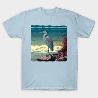 Great Blue Heron T-Shirt